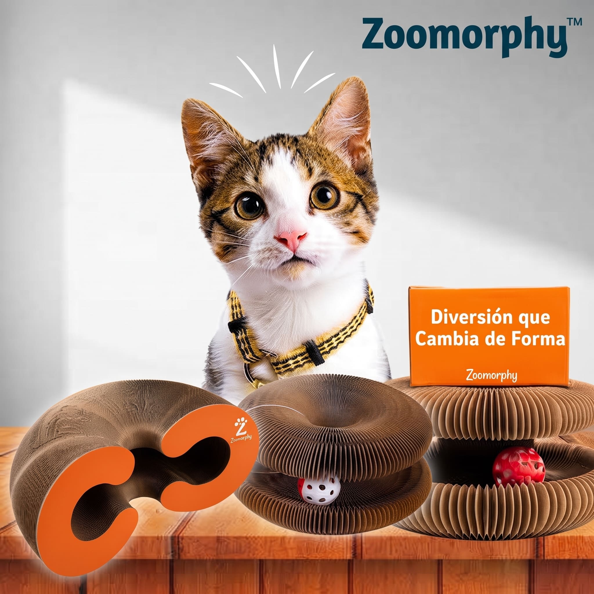 Zoomorphy® Rascador Acordeón